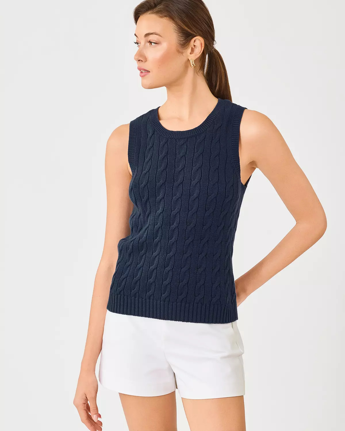 Brockton Crew Neck Sweater Tank | Lilly Pulitzer