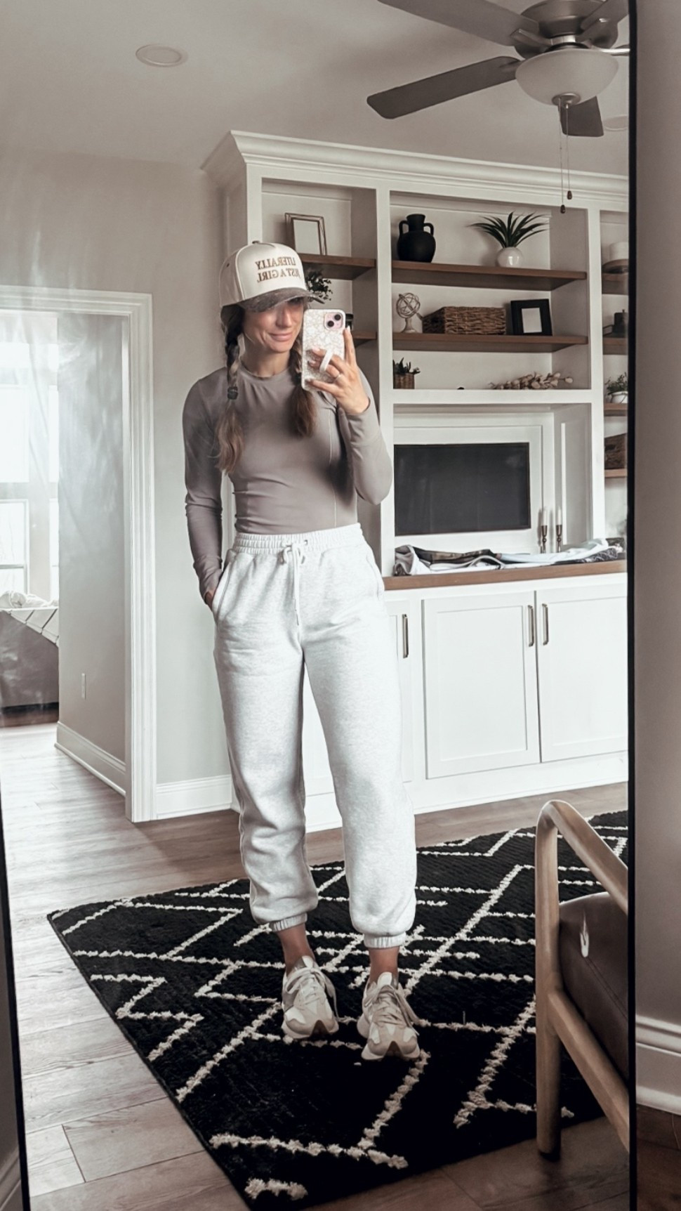 Today’s school pickup look. Hair-wash day, so hat it is!! This one is a favorite of mine!! 

Trucker hat | casual mom look | casual look | spring outfit | sweatpants 

#LTKmomlife #LTKActive #LTKspringtrends