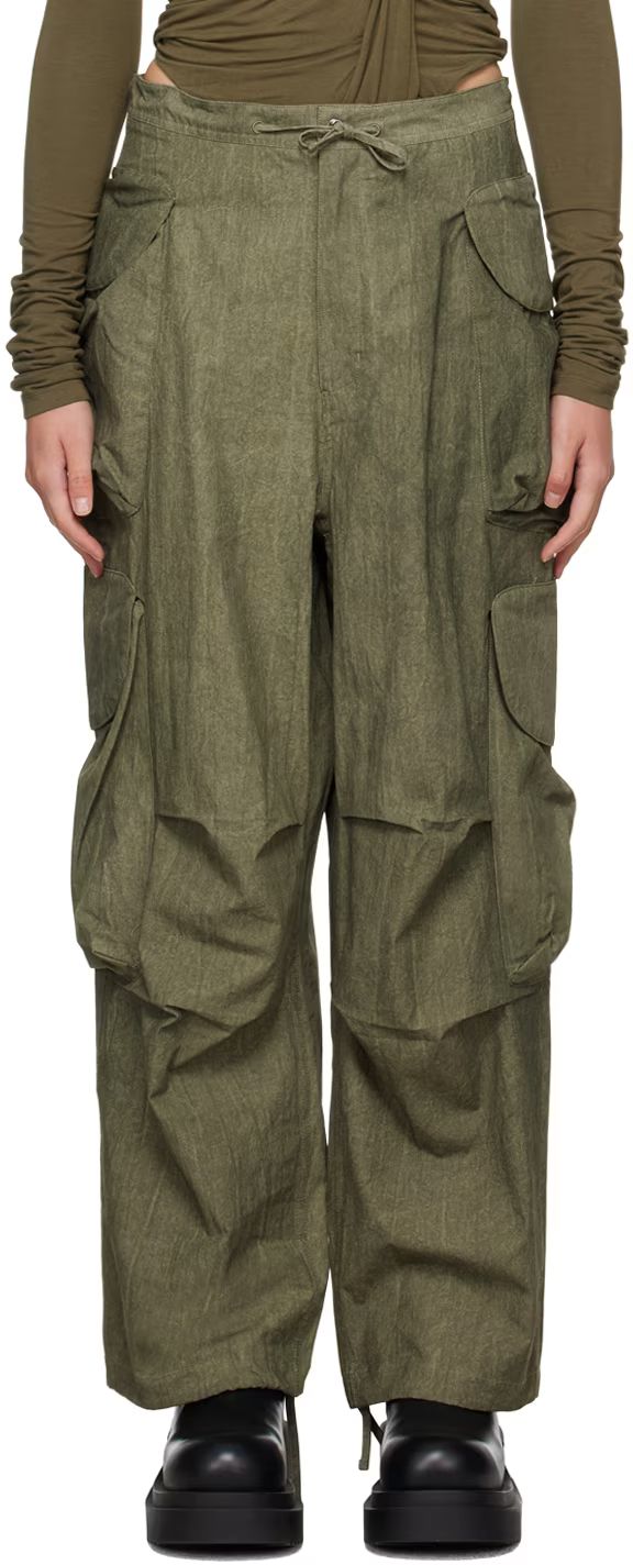 Khaki Gocar Trousers | SSENSE
