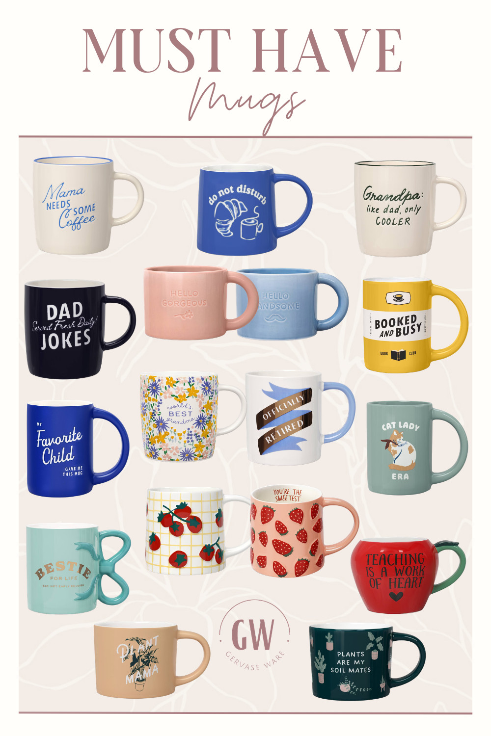 Must have mugs that make your morning coffee even better ☕



 

 #LTKmomlife #LTKfoodie #LTKHome