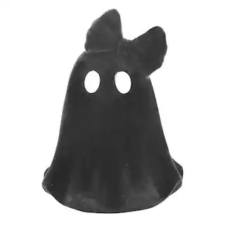 4.75" Flocked Ghost with Bow Tabletop Accent by Ashland® | Michaels | Michaels Stores