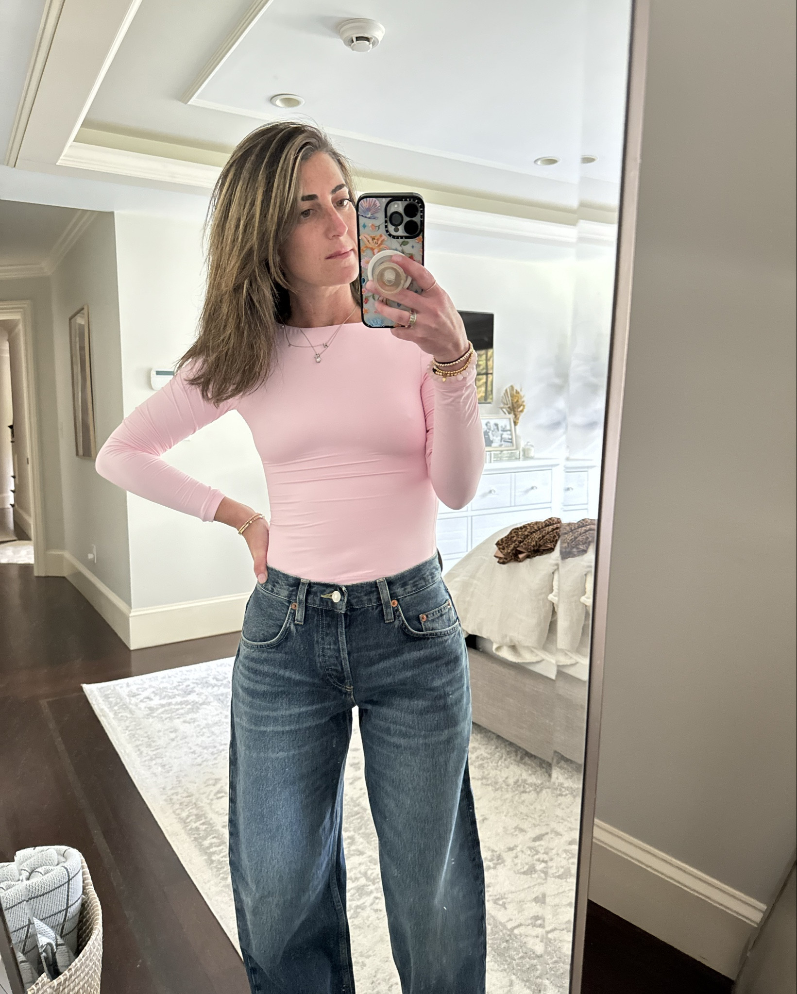 Denim days-Fall bodysuits  barrel jeans 

#LTKFallSale #LTKStyleTip #LTKSeasonal