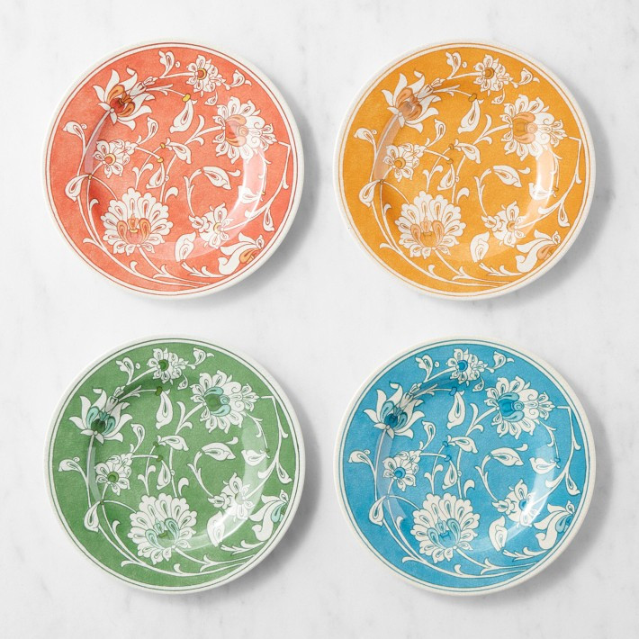 Iznik Outdoor Melamine Salad Plates, Set of 4 | Williams-Sonoma