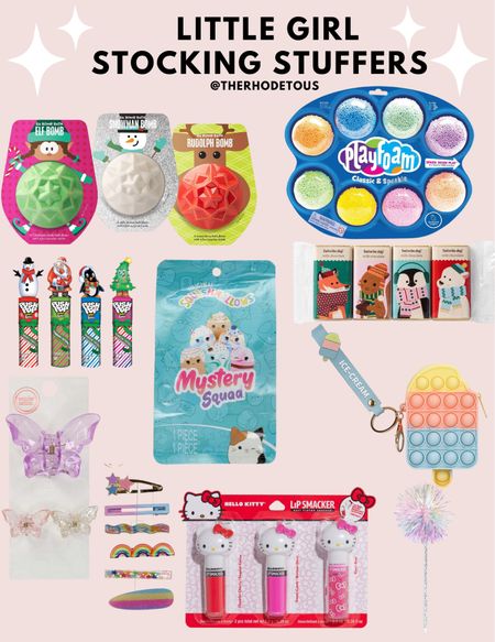 Stocking stuffer ideas for little girls, my five year old would love all of this 

#LTKHoliday #LTKkids #LTKGiftGuide
