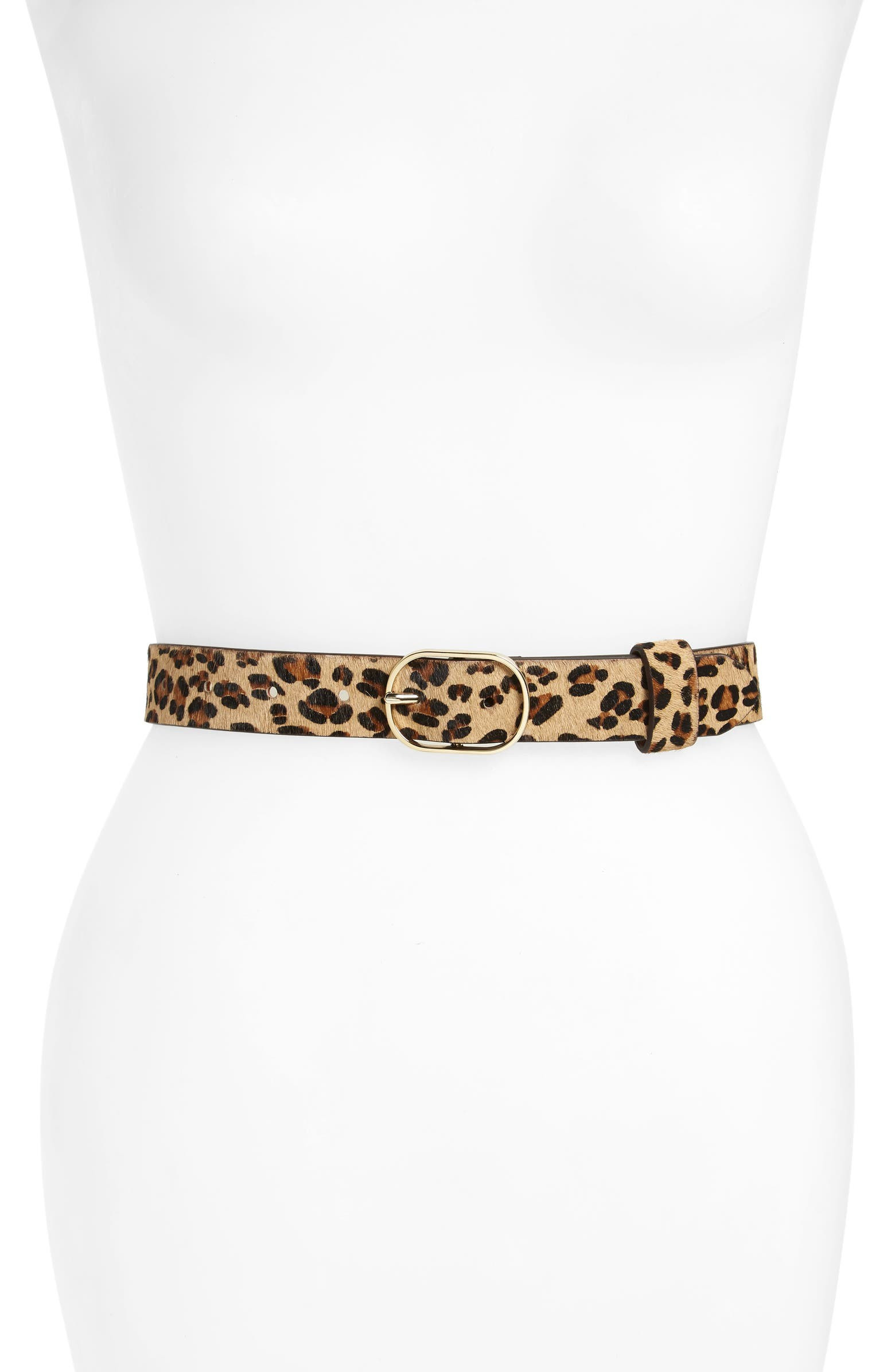 Genuine Calf Hair Belt | Nordstrom