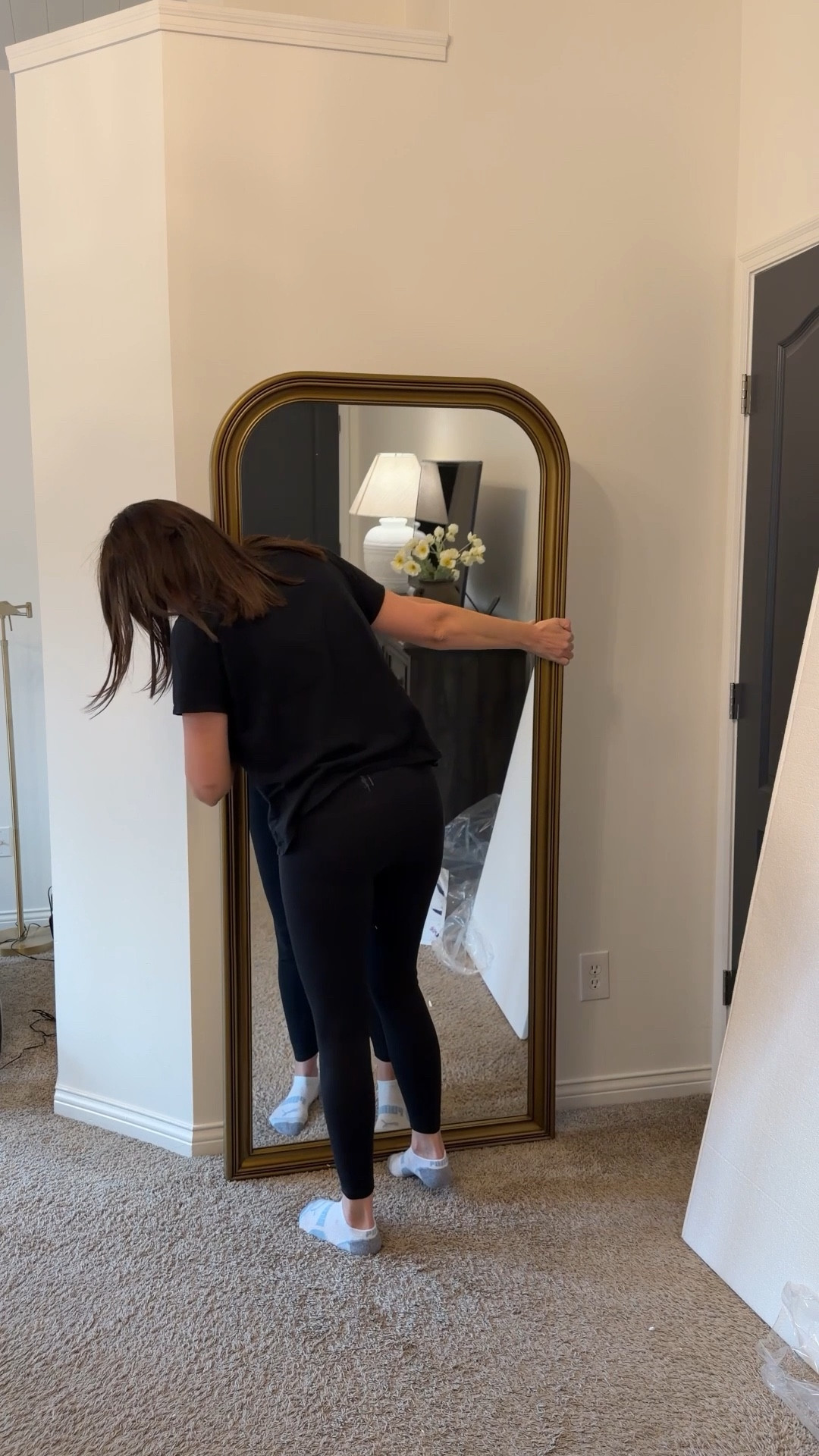 Found a gorgeous timeless floor mirror on Amazon! Multiple sizes and finishes  🤌🏻

#LTKHome