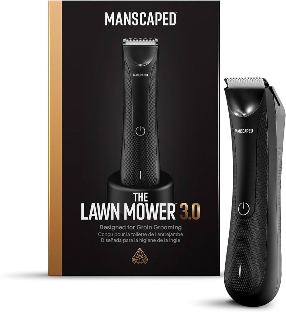 MANSCAPED® Electric Groin Hair Trimmer, The Lawn Mower™ 3.0, Replaceable Ceramic Blade Heads, ... | Amazon (US)