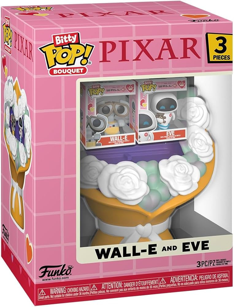 Funko Pop! Bitty Bouquet: Valentines - Wall-E and Eve | Amazon (US)