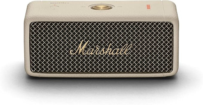 Marshall Emberton II Portable Bluetooth Speaker, Cream | Amazon (US)