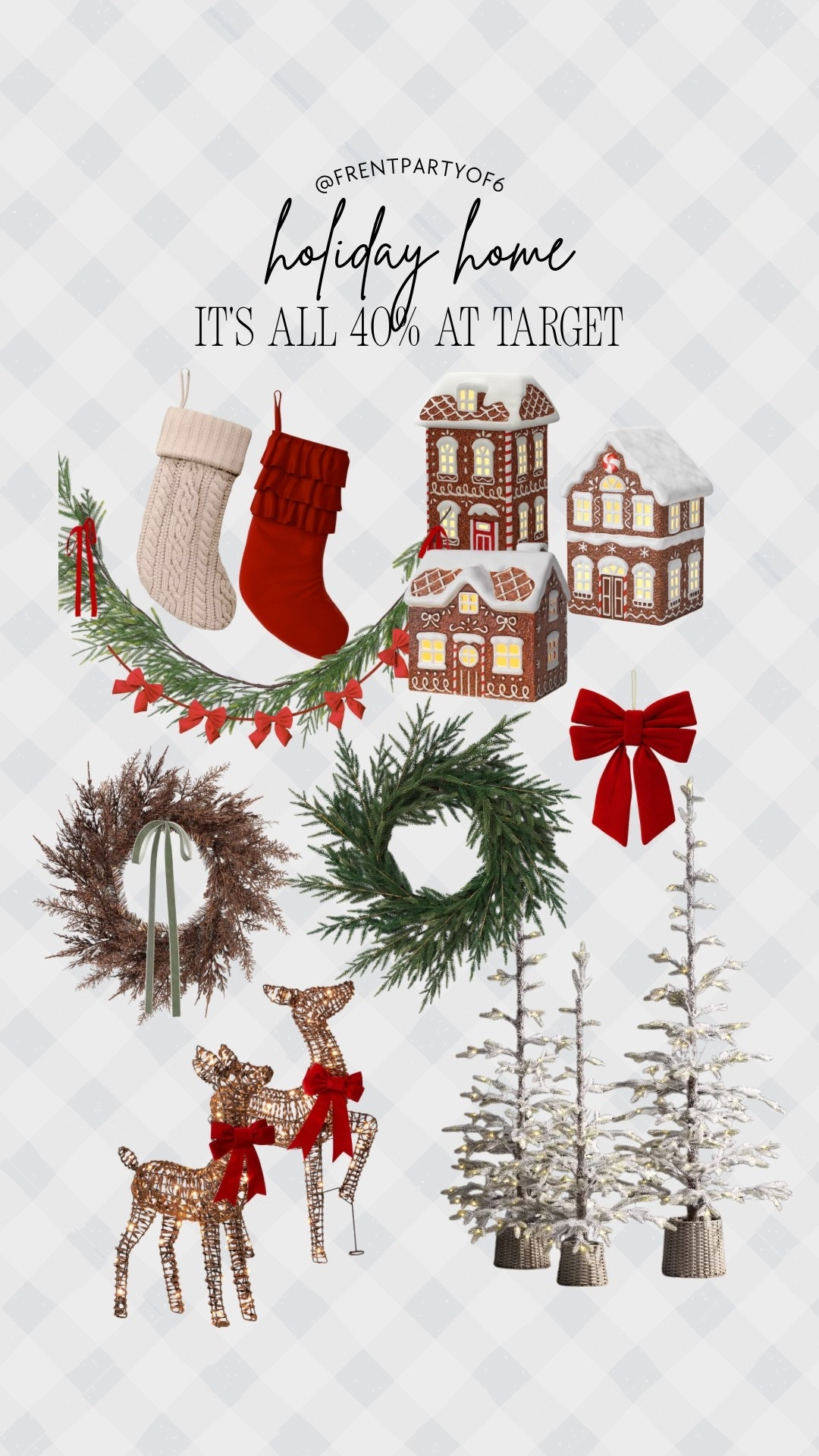 One more day to save 40% off holiday goodies at Target! 

#LTKHome #LTKHoliday #LTKSaleAlert