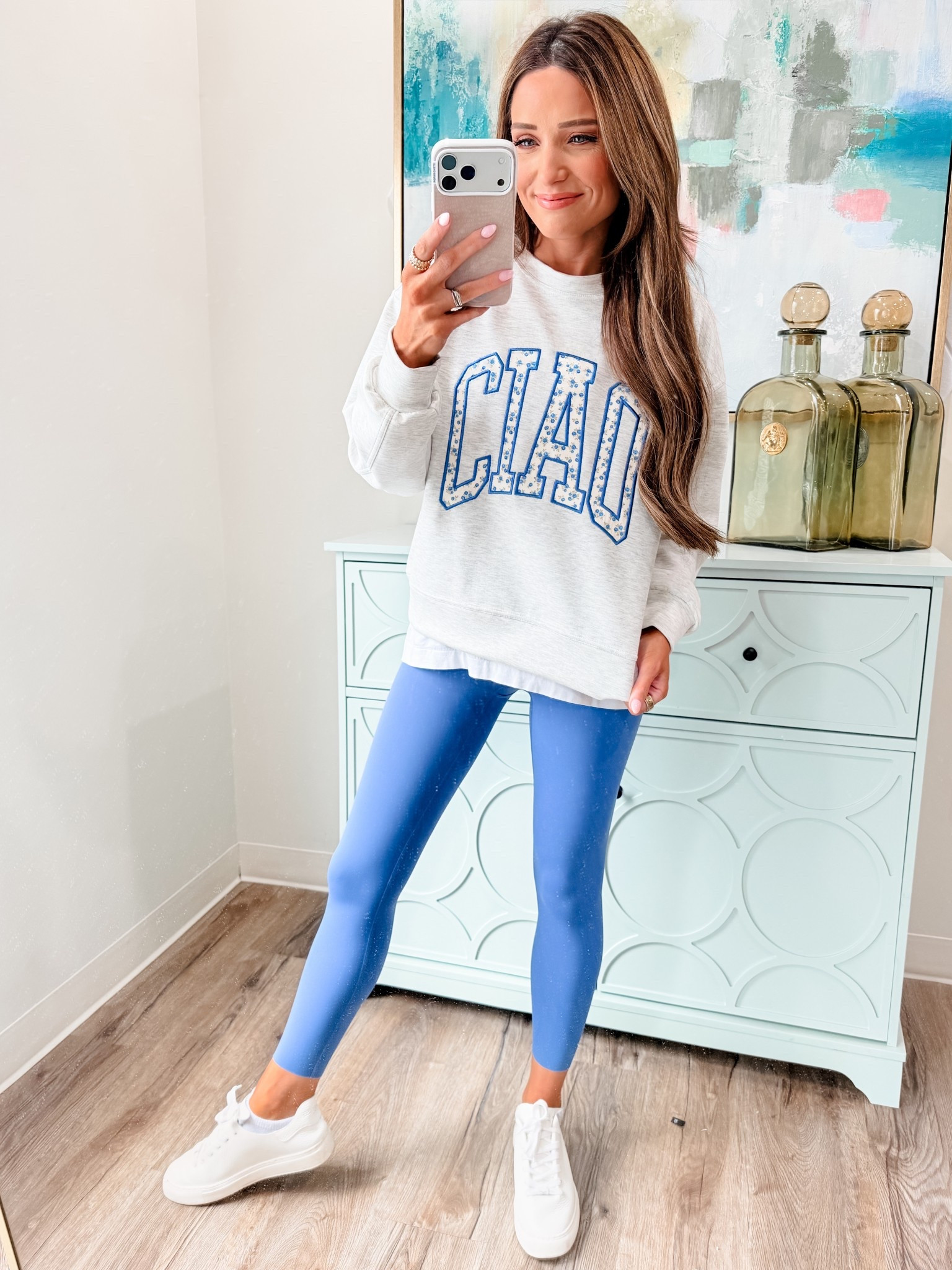 CIAO Sweatshirt from The Willow Tree 🩵

#LTKActive #LTKootd #LTKmomlife