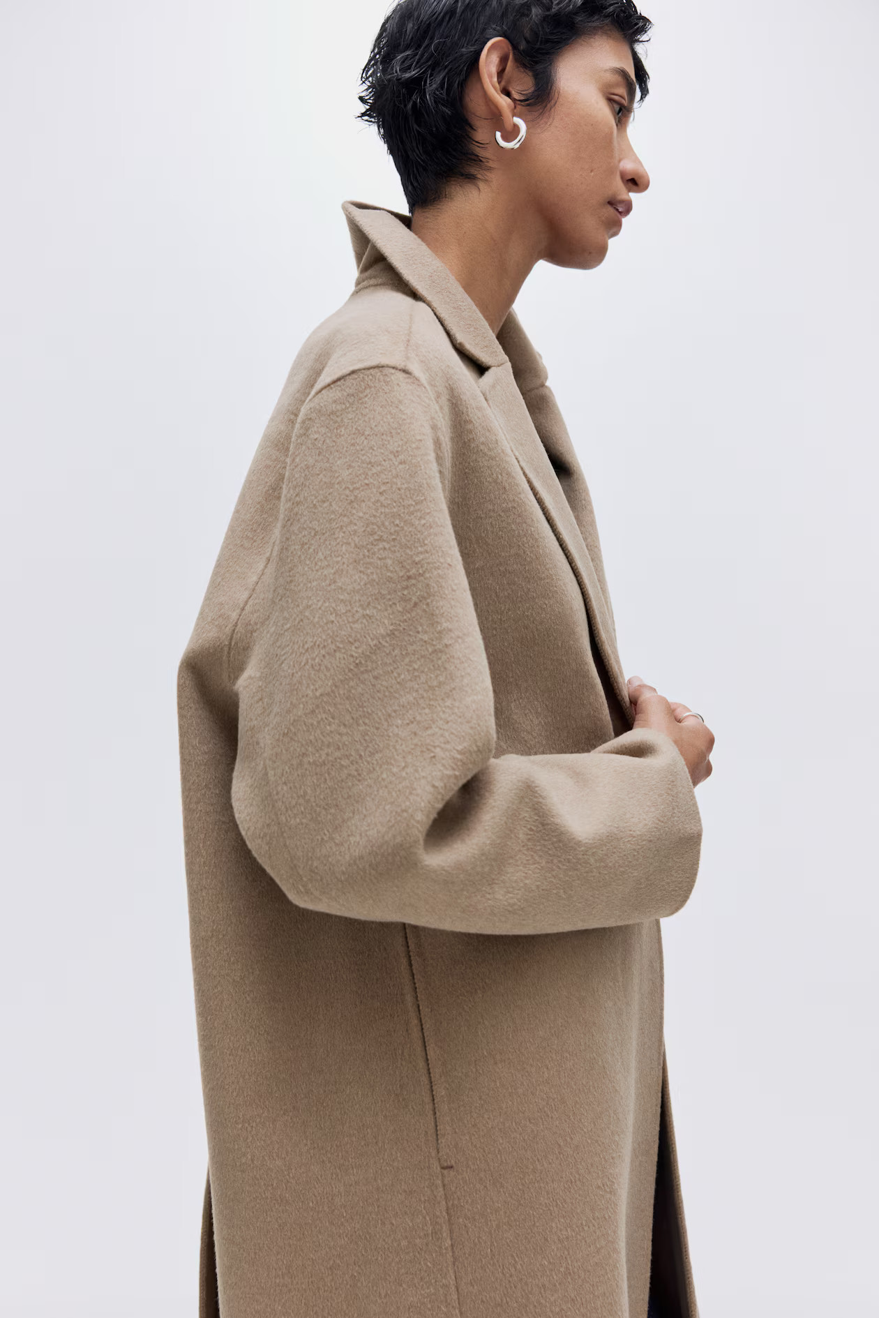 Handmade wool-blend coat | H&M (UK, MY, IN, SG, PH, TW, HK)