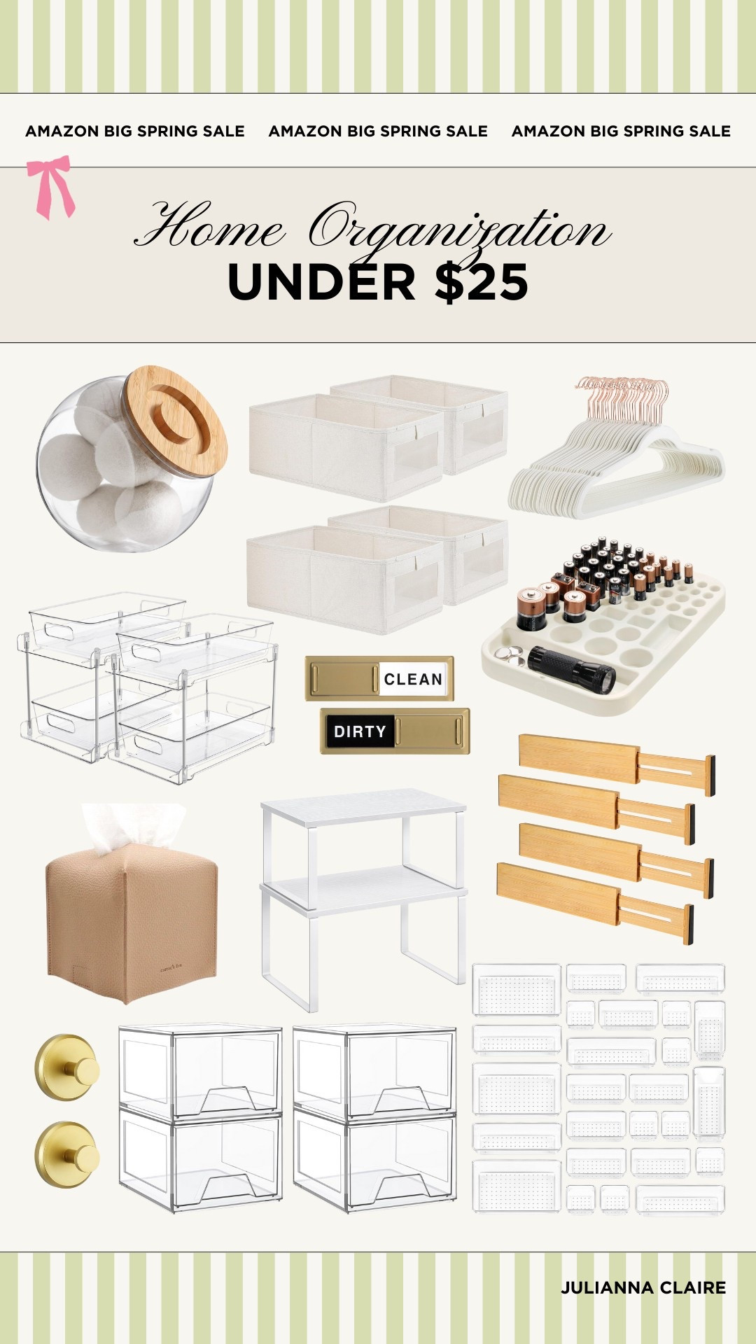 Amazon Spring Sale: Home organization under $25!

#LTKHome #LTKSaleAlert