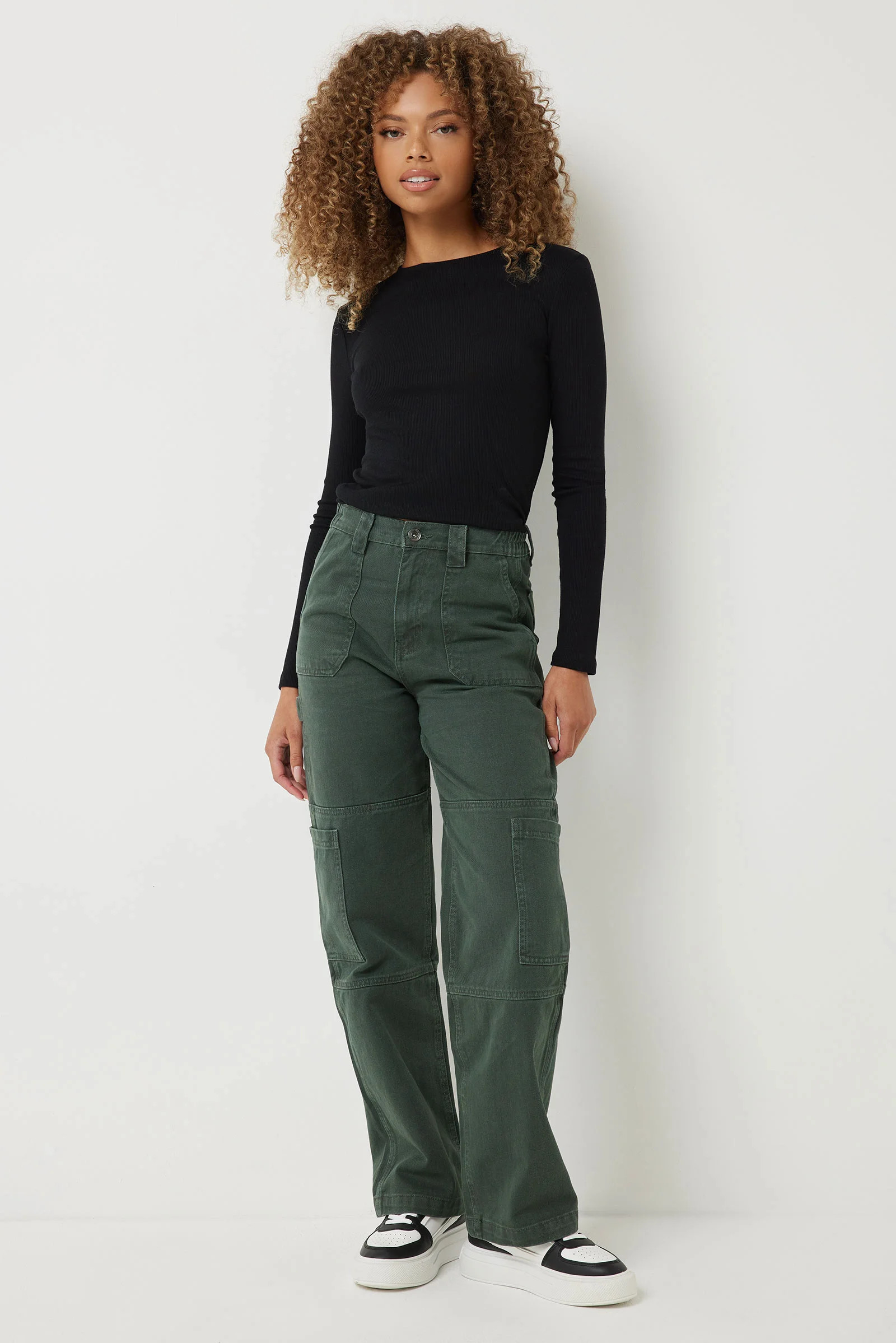 90's High Rise Colored Carpenter Jeans | Ardene