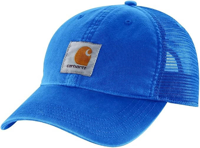 Carhartt Men's Canvas Mesh-Back Cap | Amazon (US)