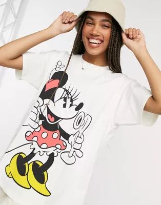 Levi's X Disney Minnie Mouse tee in white | ASOS (Global)