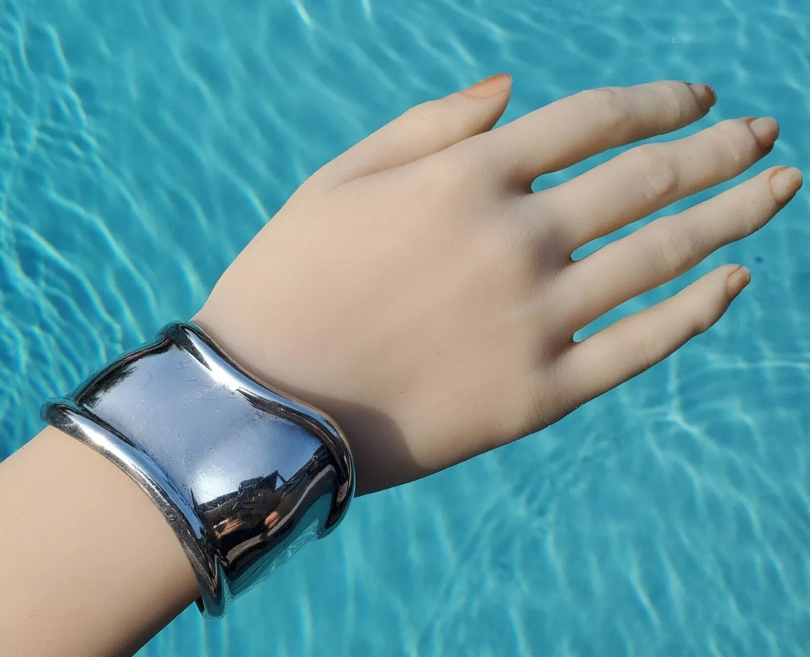 Tiffany & Co. Bone Cuff Bracelet Right wrist Elsa Peretti sterling silver Italy  | eBay | eBay US