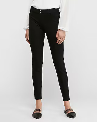 Mid Rise Knit Skinny Pant | Express