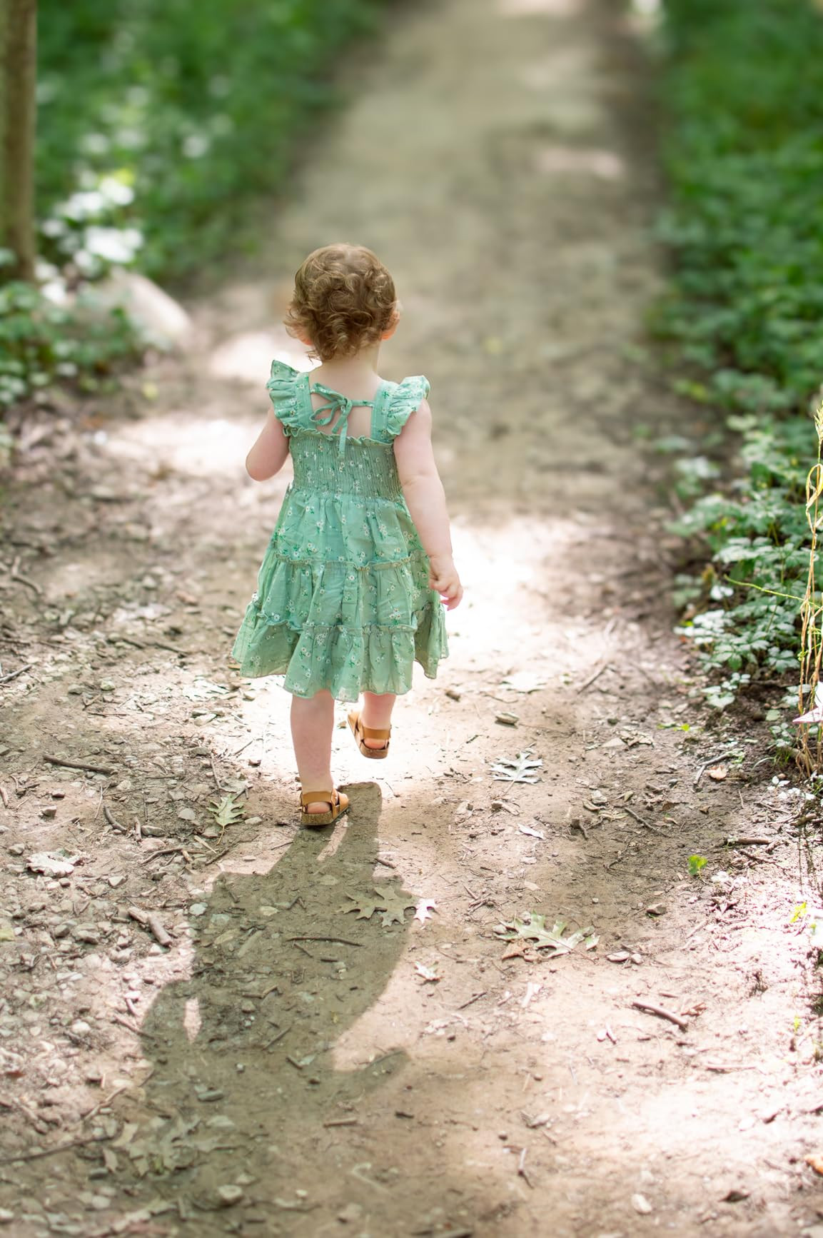 YOUNGER TREE Toddler Girl Dress Baby Girls Summer Clothes Ruffle Sleeve Floral Smock Beach Boho D... | Amazon (US)