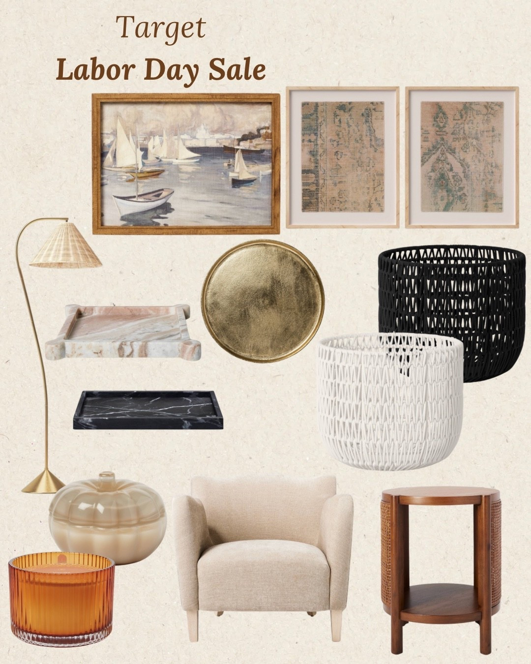 Target Labor Day Sale finds that will take you from cozy fall vibes straight into Halloween decorating. Think textured baskets, warm-toned candles, chic accent furniture, and festive pumpkins that blend seasonal charm with timeless style. Perfect for transitioning your home from late summer into autumn while keeping it elevated and on-trend.

fall home decor
Target fall sale
Target Halloween decor
Labor Day furniture sale
modern fall decorations
Halloween pumpkins Target
neutral fall style
Target baskets and storage
cozy fall home ideas
Target candles fall
Labor Day deals home decor
autumn decorating inspiration
Halloween wreath Target
pumpkin decor ideas
Target modern farmhouse fall

#TargetStyle #TargetFinds #TargetHome #TargetSale #LaborDaySale #TargetDecor #FallDecor #FallHomeDecor #HalloweenDecor #PumpkinDecor #FallVibes #TargetFavorites #TargetObsessed #FallStyling #CozyHomeDecor #TargetDeals #AutumnDecor #NeutralFallDecor #TargetHomeStyle #LaborDayDeals #HalloweenHomeDecor #FallSeasonStyle #TargetSeasonalDecor #ModernFallDecor #CozyHomeVibes #TargetHolidayDecor #AffordableHomeDecor #TargetFurniture #HomeStylingIdeas #TargetLovers


#LTKHome #LTKSaleAlert #LTKFindsUnder100