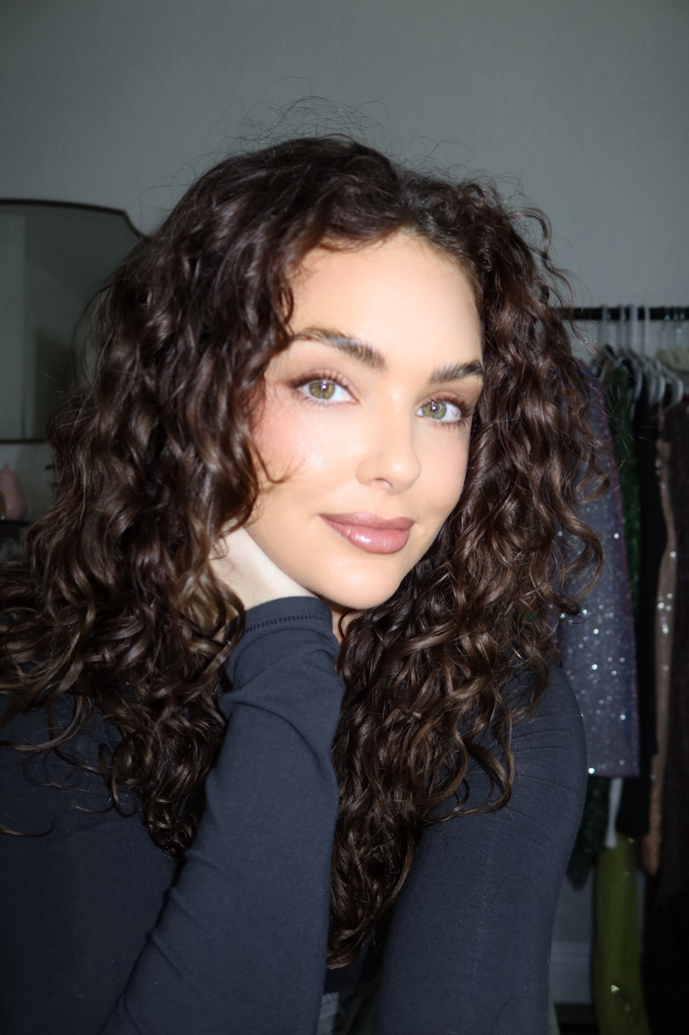 Here are all the products I use in my hair today for my curly routine! #curly #wavvycurly 