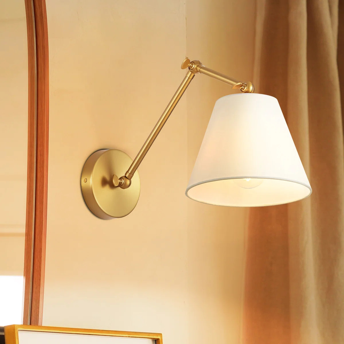 LumiForm 1 - Light Modern Brass Wall Sconce | Wayfair North America