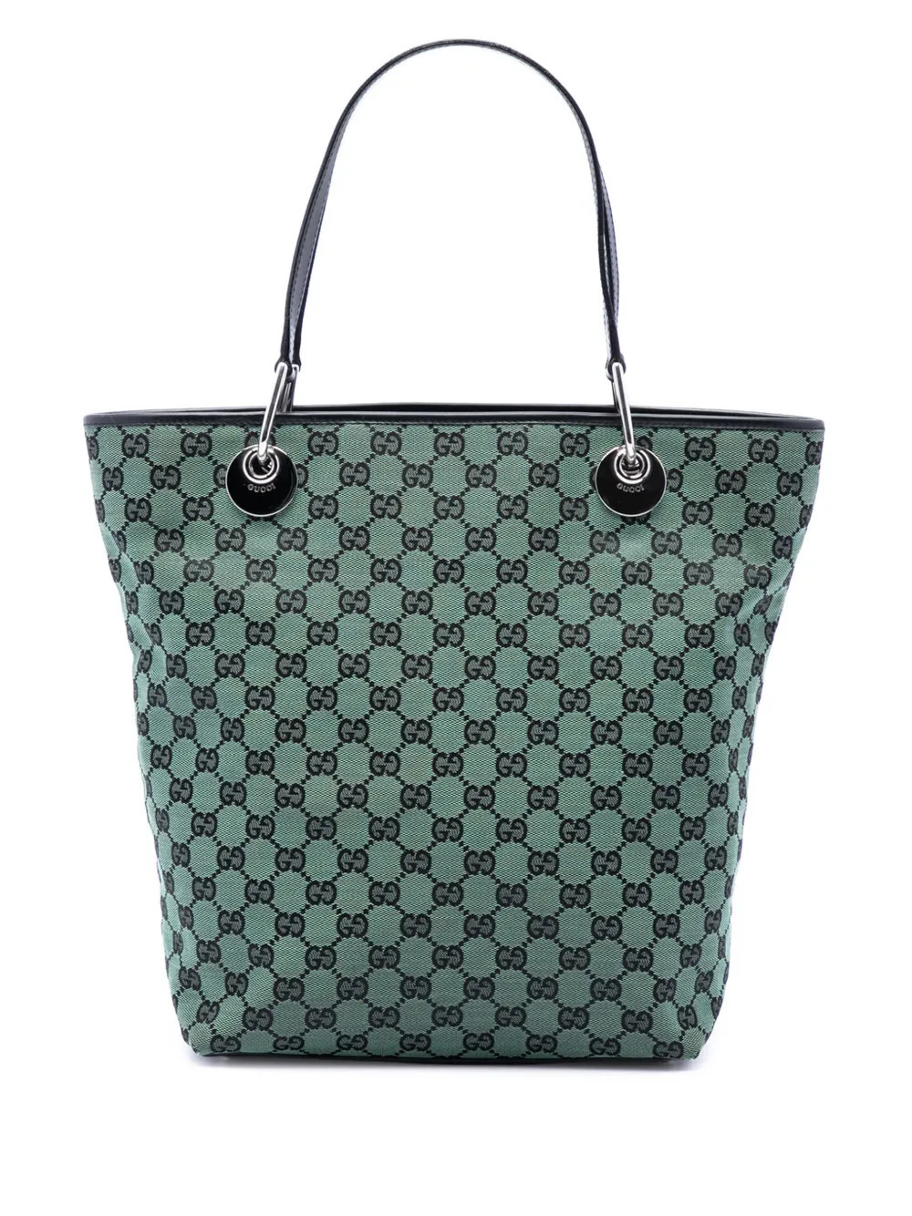 Gucci Pre-Owned 2016-2026 GG Canvas Eclipse tote bag - Green | Farfetch Global