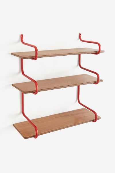 Children’s Wall Shelf - Bright red - Home All | H&M US | H&M (US + CA)