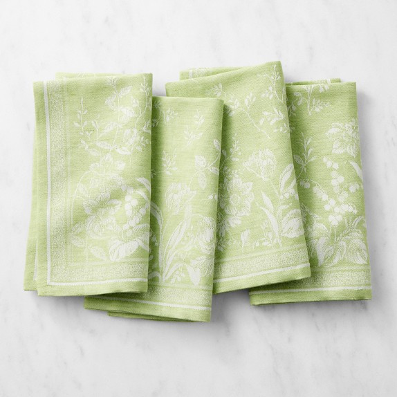Primavera Jacquard Napkins, Set of 4 | Williams-Sonoma
