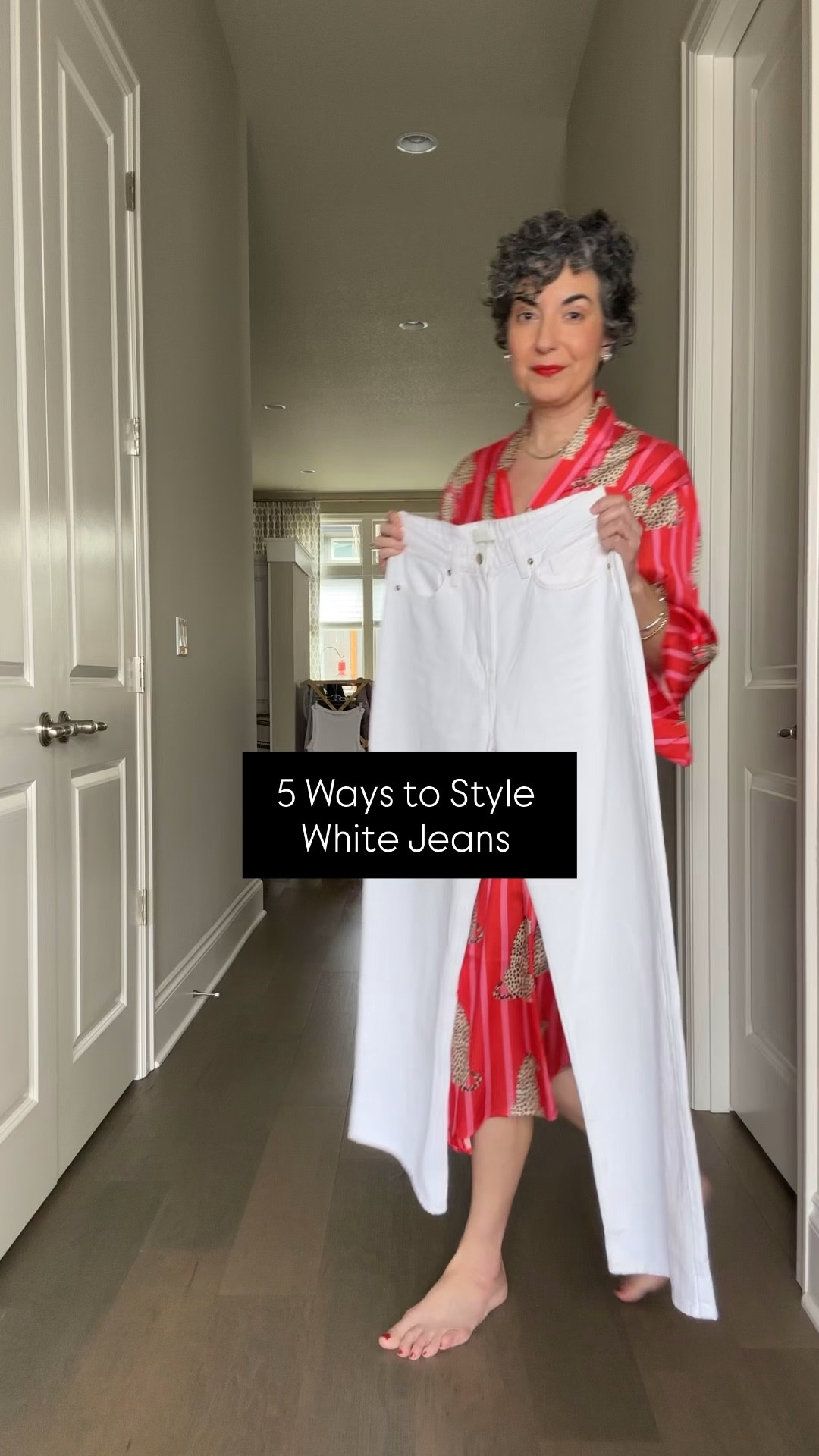 5 chic ways to style your white jeans this season! Sized up one size to a 6 in my exact style. I also linked a few others! 
.
Other items sizing:
First Jacket: small 
Polka dot blouse: small 
Vest: small 
Blazer: large 
White tee: medium 

#LTKootd #LTKgrwm