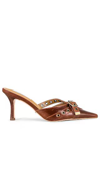 Savoir Mule in Cognac & Match Heel Matt Baked | Revolve Clothing (Global)