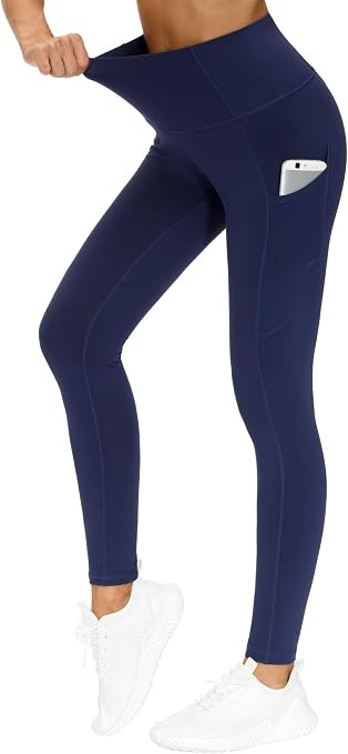 THE GYM PEOPLE Women's Thick High Waist Yoga Pants Workout Leggings | Amazon (US)
