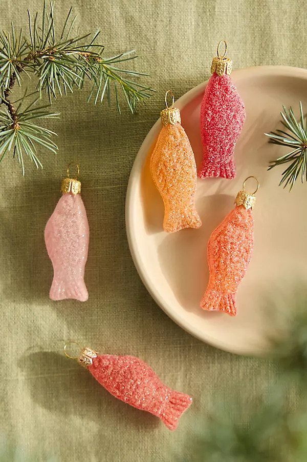 Gummy Fish Ornaments, Set of 5 | Anthropologie (US)