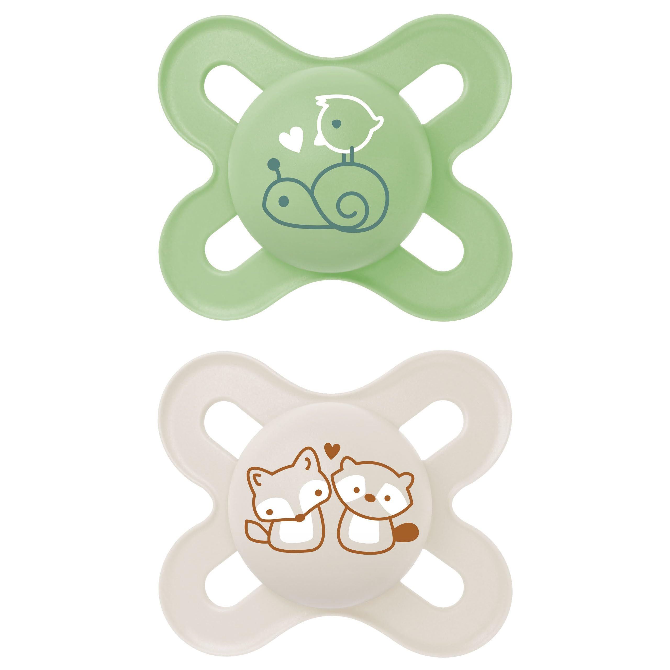 MAM Original Start Matte Baby Pacifiers, Binky for 0-3 Months, BPA-Free Silicone Nipple, Easy to ... | Amazon (US)