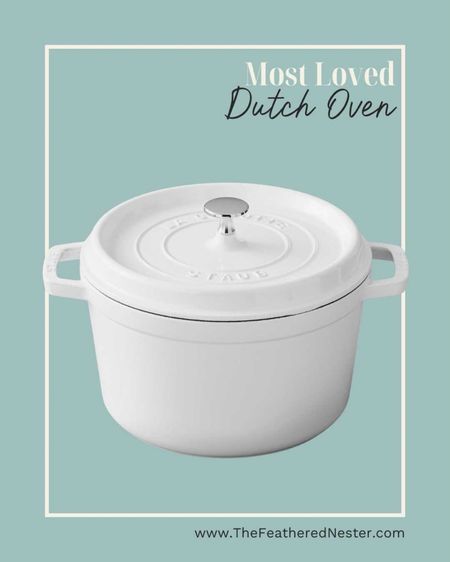 I can't even begin to describe my love for my dutch oven. It's been with me through countless delicious meals and always delivers perfect results. Cooking with it brings me so much joy and satisfaction!

#LTKfindsunder100 #LTKhome #LTKMostLoved