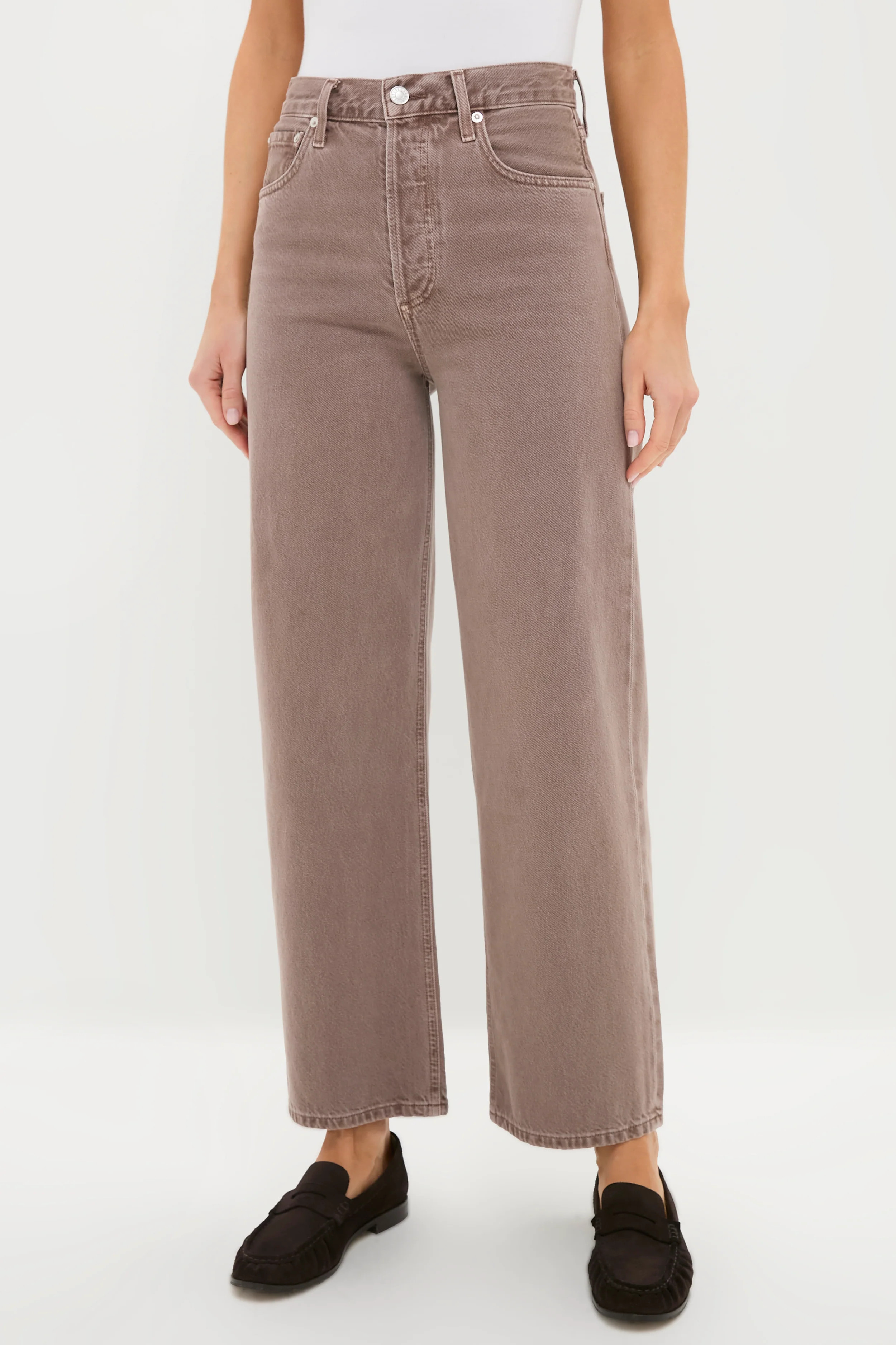 Ceramic High Rise Wide Leg Ren Jean | Tuckernuck (US)