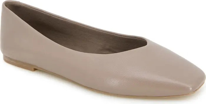 Kenneth Cole Johanna Square Toe Flat (Women) | Nordstrom | Nordstrom