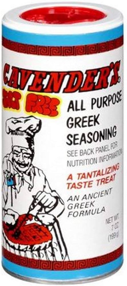 Cavender's All Purpose Greek Seasoning (Salt Free/No MSG) - 7 oz (pack of 4)- | Amazon (US)