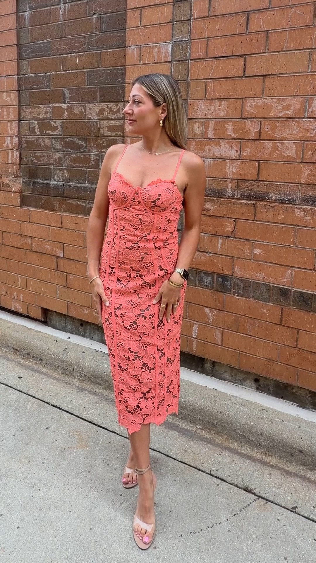 Lace dress of my dreams 🥰 fits beautifully and is so flattering on the body. True to size. 

Use code: mbrauns35 for Vici

#LTKgrwm #LTKWedding #LTKSaleAlert