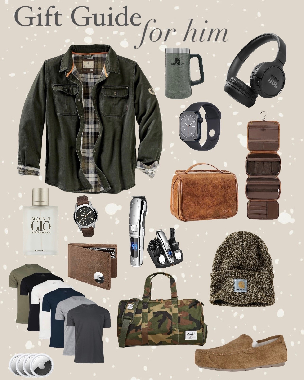 Gift Guide: Gifts for Him! 

Valentine's Day Gift, Gifts for Men, Gifts for Him, Husband, Boyfriend, Fiancé, Brother, Dad, Father, Best Friend, Coworker, Father in law, Neighbor, Trendy Teenager, Male, Gifts under 100, Gifts under 50, Holiday Gifts, Gift Ideas, Christmas Gifts for Him, Gift List, Gift Guide

#LTKMens #LTKGiftGuide #LTKHoliday