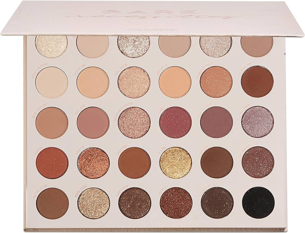 ColourPop Eyeshadow Palette - Eye Makeup Palette with Matte, Metallic, Matte Sparkle & Glitter Fi... | Amazon (US)
