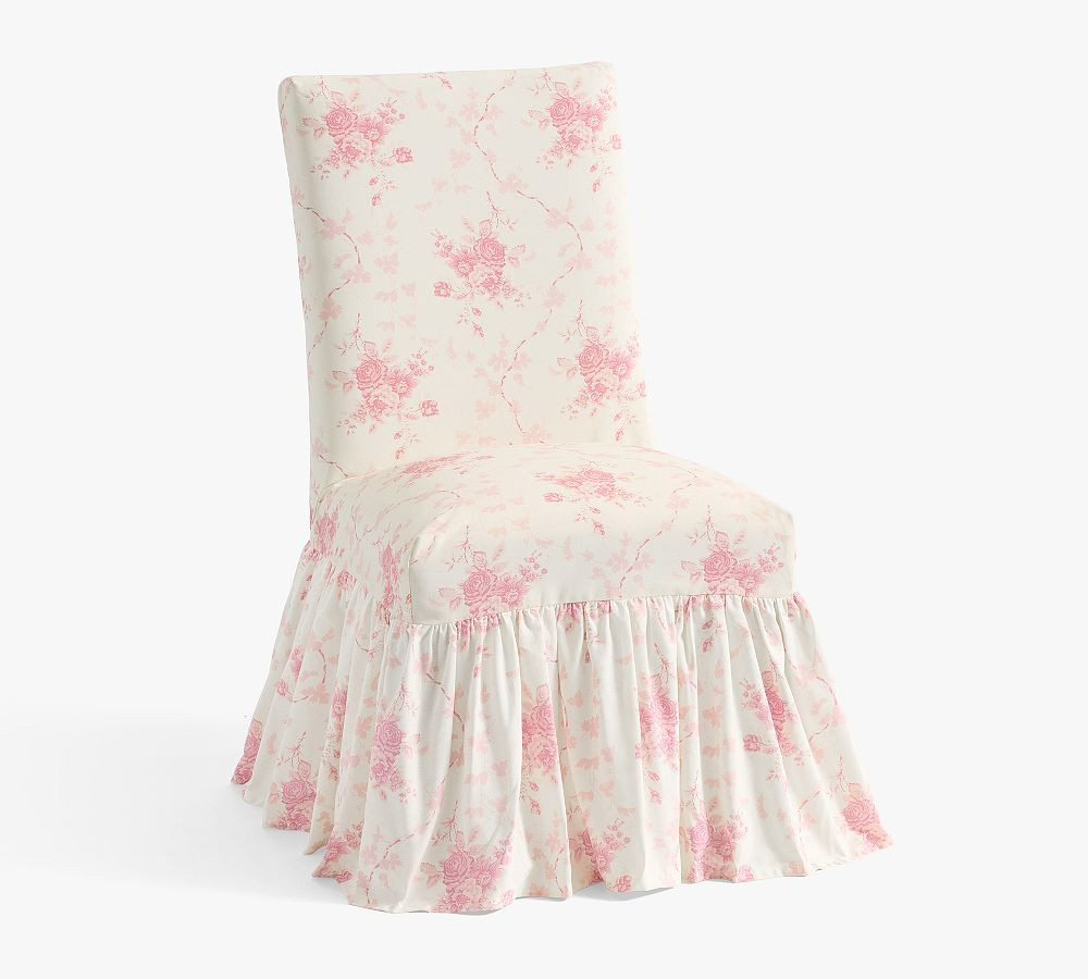 LoveShackFancy Slipcovered Side Chair | Pottery Barn (US)