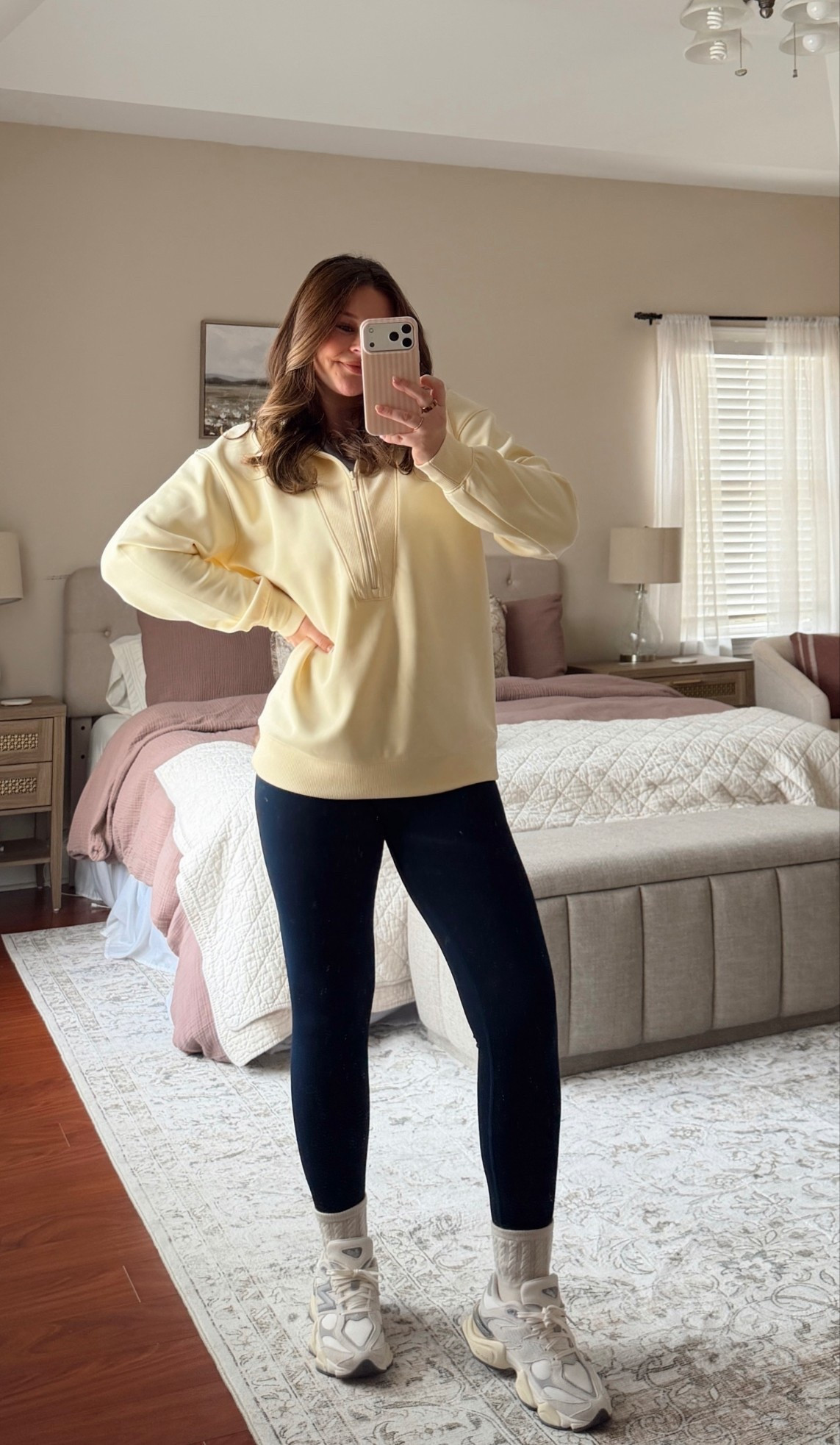 walking fit - wearing a medium 