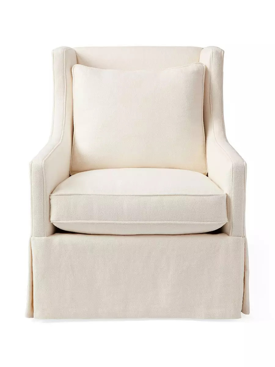 Barnes Swivel Chair | Serena and Lily