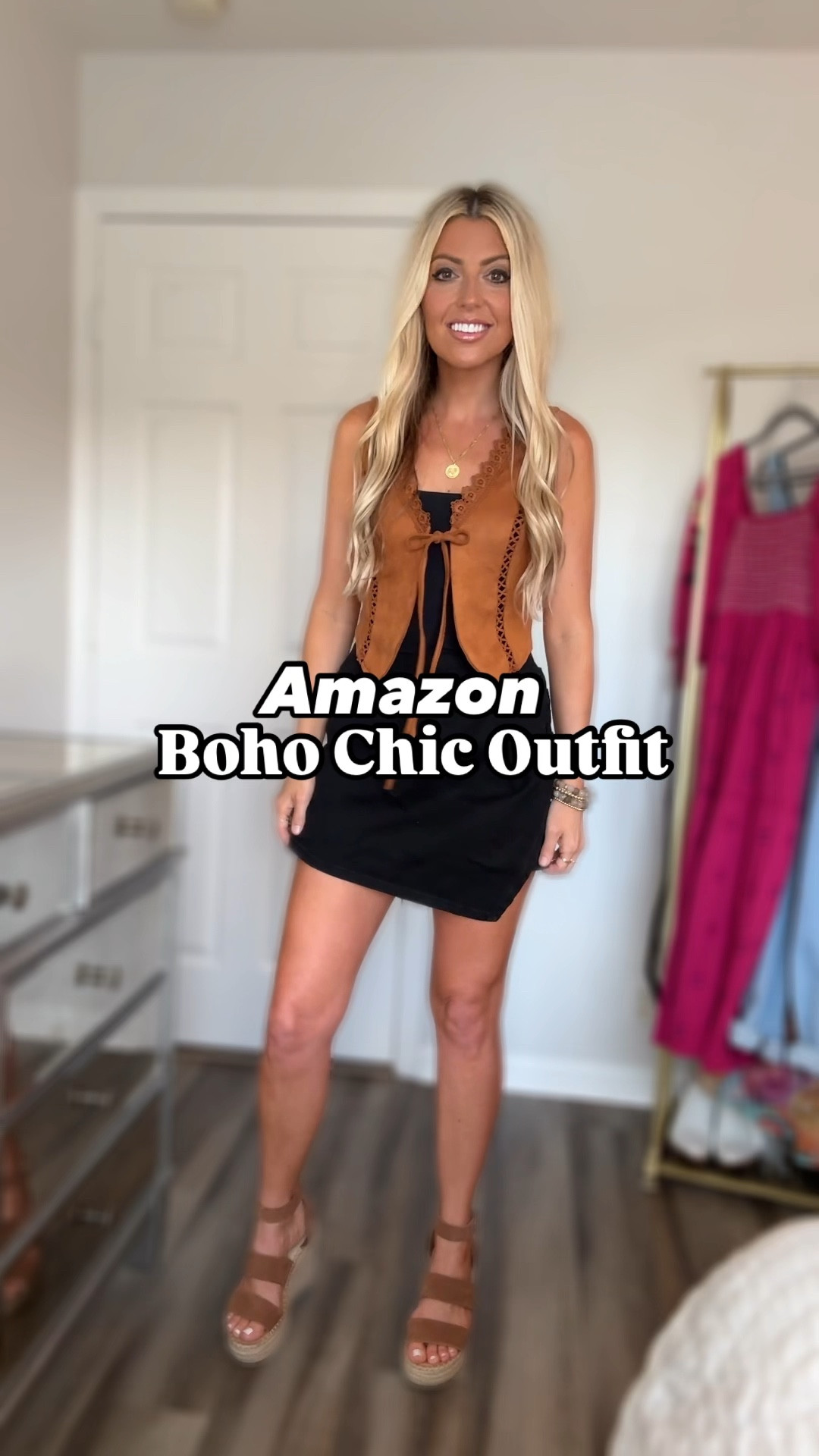 Affordable boho chic outfit on Amazon prime! Would be so cute for a concert or date night. The skort and vest are both under $31.

Country concert outfit | denim skort | Summer style | Amazon find | boho fashion | outfit inspo | affordable fashion | outfit ideas | weekend outfits | date night outfit | cowboy boots | western chic 

#countryconcertoutfit #denimskort #bohofashion #amazonoutfit #bohostyle #microinfluencer #summerfashion #amazonfashion #amazonfashionfinds #affordableoutfit #westernchic #datenightoutfit #skort #boho #amazonfashionfavorites #founditonamazon #womenfashion #fashionreels #instafashion #ootdfashion #amazoninfluencer #summeroutfit #stylegram #explorepage #MyStyle #OutfitInspiration #ltkunder50 #concertoutfit 

#LTKStyleTip #LTKItBag #LTKFindsUnder50