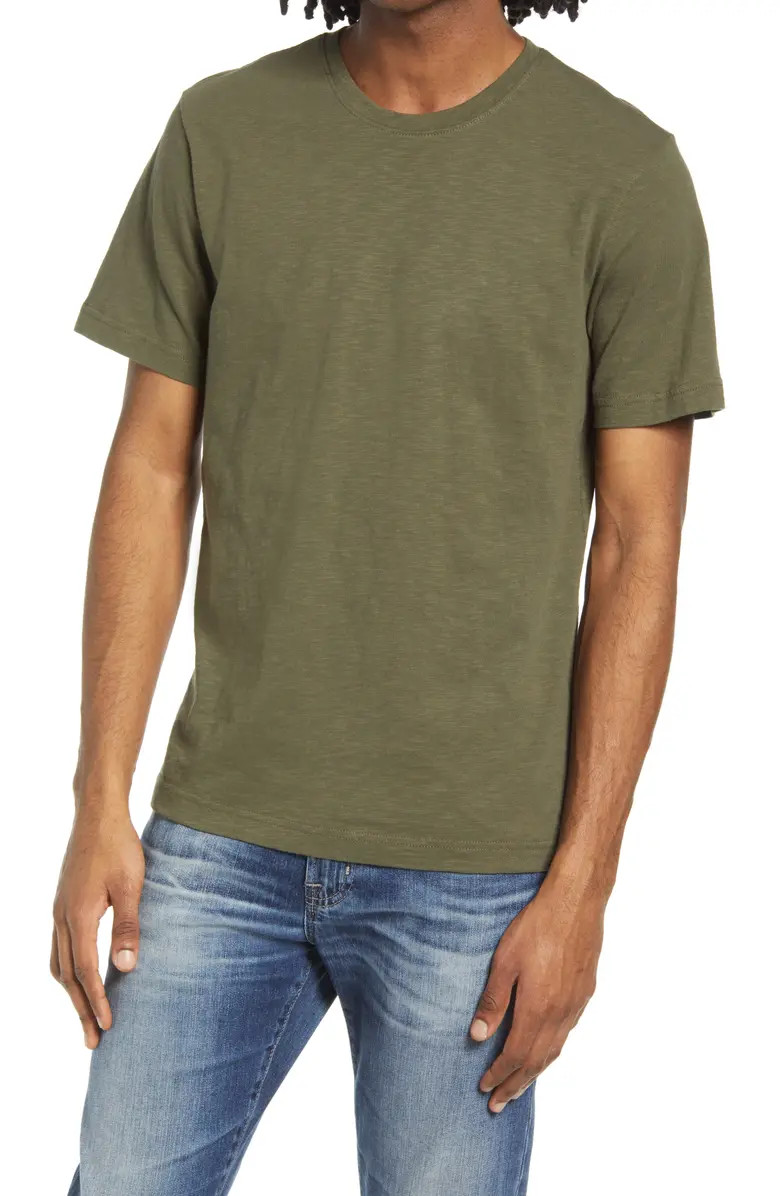 Slub Crew Cotton T-Shirt | Nordstrom