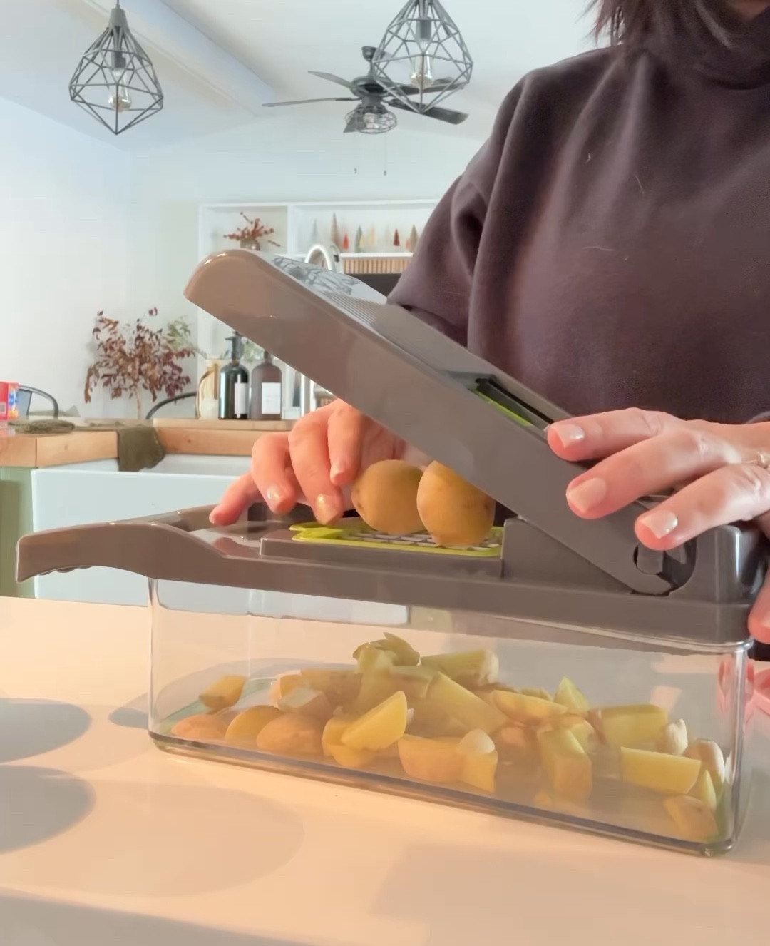 Your new favorite kitchen gadget. The EASIEST way to dice potatoes and chop veggies  

#LTKhome #LTKHoliday #LTKsalealert