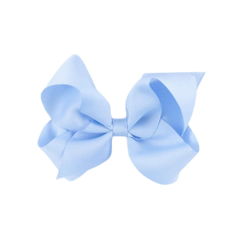 Classic Solid Grosgrain Ribbon Hair Bow for Girls | A Rainbow of Colors | Classic Whimsy