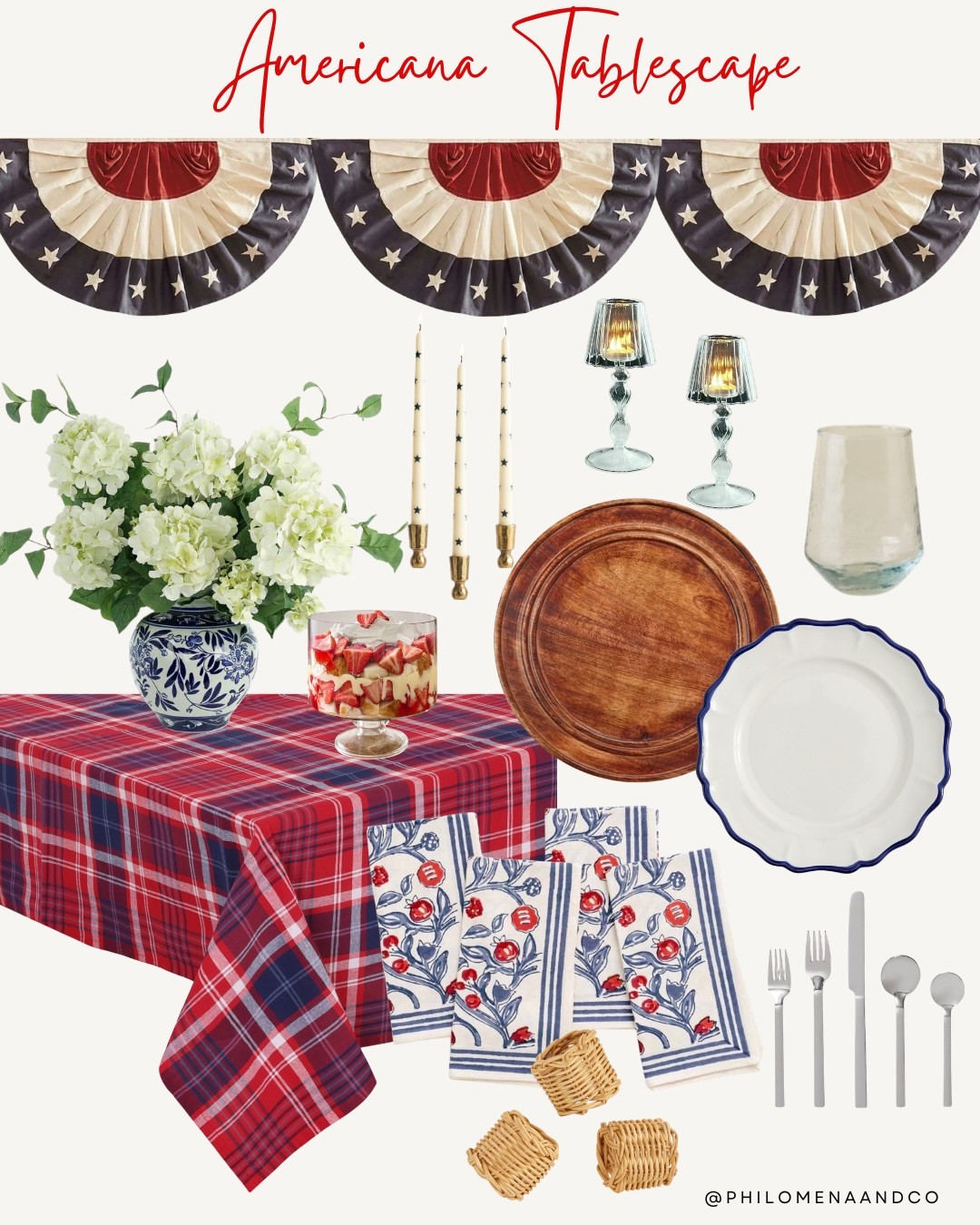 ♥️ Classic Vintage Americana

Fourth of July tablescape inspiration featuring patriotic decor, woven textures, blue and white accents, and timeless Americana style for summer entertaining and holiday hosting. ♥️🤍💙 

#FourthOfJulyDecor #TablescapeInspiration #SummerEntertaining

#LTKHome #LTKSeasonal