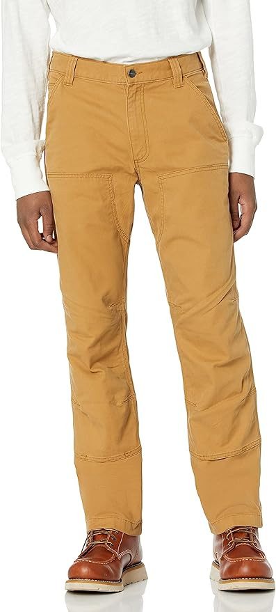 Carhartt Men's Rugged Flex Relaxed Fit Canvas Double-Front Utility Work Pant | Amazon (US)